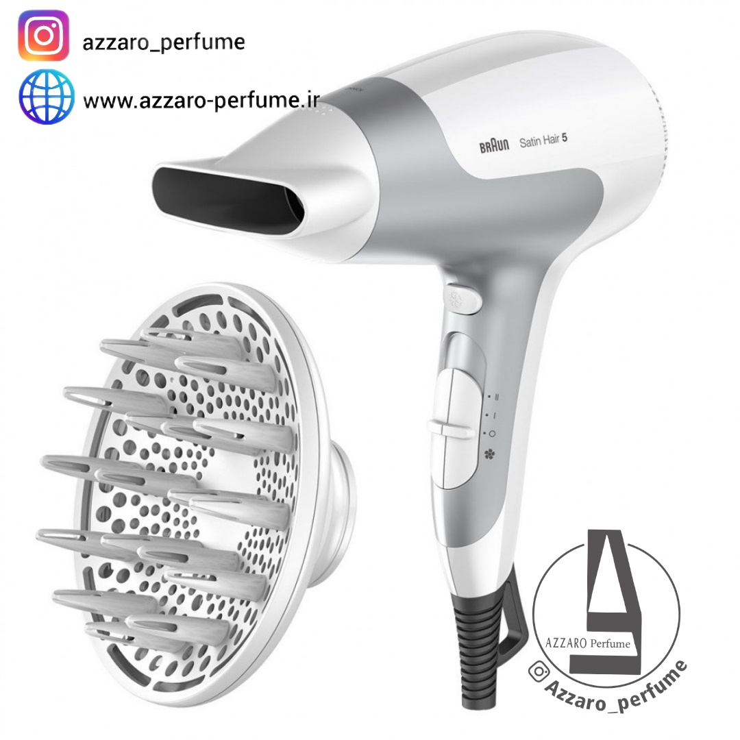 سشوار براون مدل 585 hd اورجینال-فروشگاه اینترنتی آرایشی بهداشتی آزارو