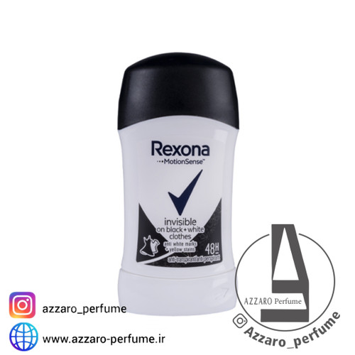مام صابونی زنانه رکسونا Invisible Black White حجم 40 میل-فروشگاه اینترنتی آرایشی بهداشتی آزارو 