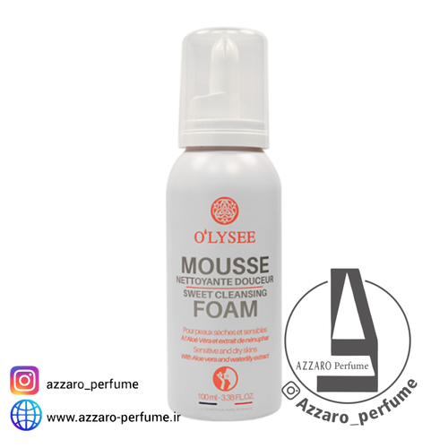 فوم شستشو صورت اولیسه حجم 100 میل-فروشگاه اینترنتی آرایشی بهداشتی آزارو 