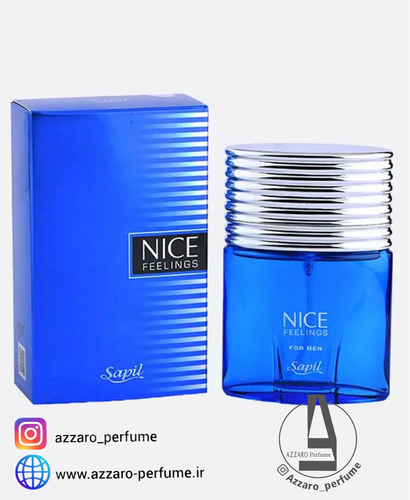 ادکلن مردانه نایس فیلینگز آبی برند ساپیل حجم 75 میل-فروشگاه اینترنتی آرایشی بهداشتی آزارو در شیراز_ارسال به سراسر ایران_تخفیف ویژه