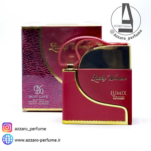 ادکلن زنانه لاکی وومن رایحه ایفوریا حجم 100میل بست گیت-فروشگاه اینترنتی آرایشی و بهداشتی آزارو