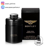 ادکلن مردانه بنتلی ابسولوت حجم 100 میل_ارسال به سراسر ایران_تخفیف ویژه_به همراه لیست قیمت_فروشگاه اینترنتی آرایشی بهداشتی آزارو در شیراز