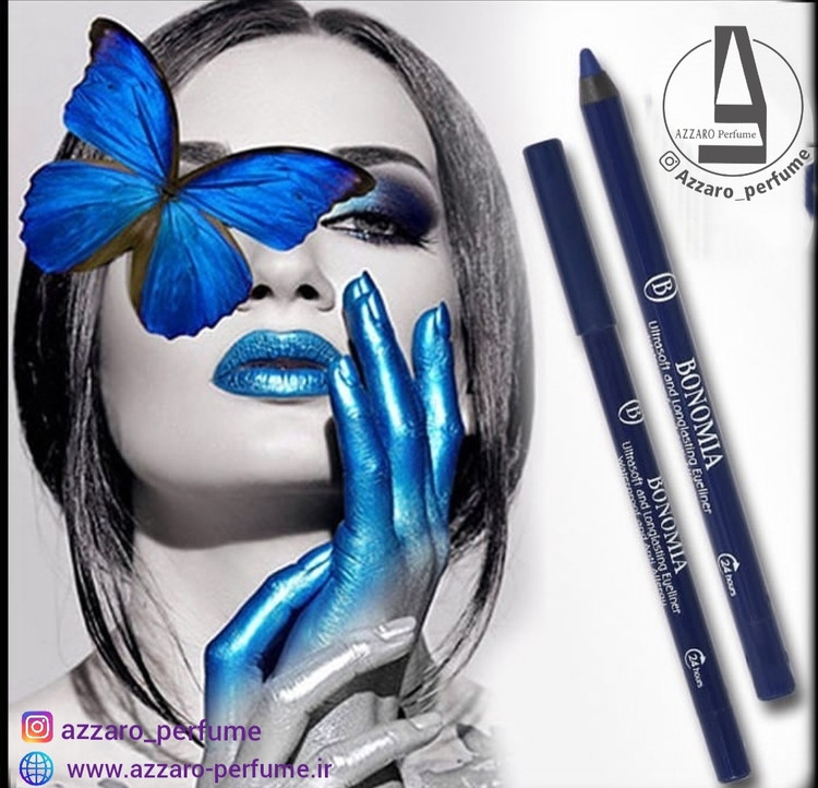 مداد چشم ضد حساسیت سرمه ای بونومیا BONOMIA-فروشگاه اینترنتی آرایشی بهداشتی آزارو 