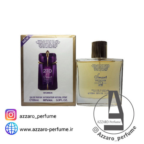 ادکلن زنانه اسمارت کالکشن شماره ۲۱۰ رایحه الین حجم ۱۰۰ میل-فروشگاه اینترنتی آرایشی بهداشتی آزارو 