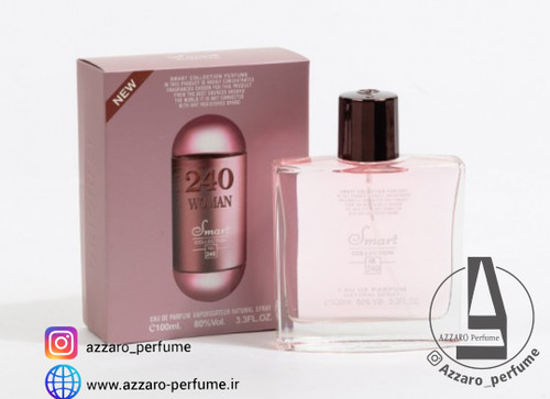 ادکلن زنانه اسمارت کالکشن شماره ۲۴۰ رایحه کارولینا هررا ۲۱۲ زنانه ۱۰۰ میل-فروشگاه اینترنتی آرایشی بهداشتی آزارو 