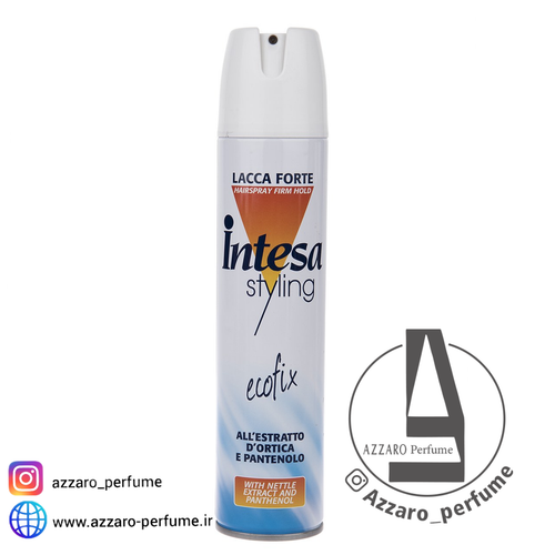 اسپری موی حالت دهنده قوی اینتسا سری Styling مدل Ecofix حجم 300 میل-فروشگاه اینترنتی آرایشی بهداشتی آزارو در شیراز