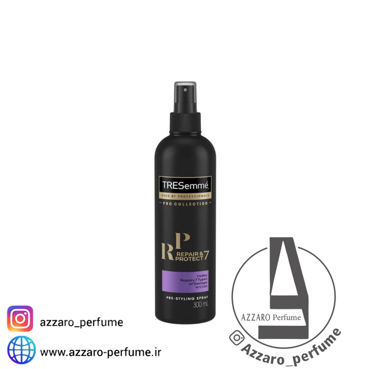 اسپری ترمیم کننده و محافظت کننده ترزمه Tresemme Repair حجم 300 میل-فروشگاه اینترنتی آرایشی بهداشتی آزارو در شیراز