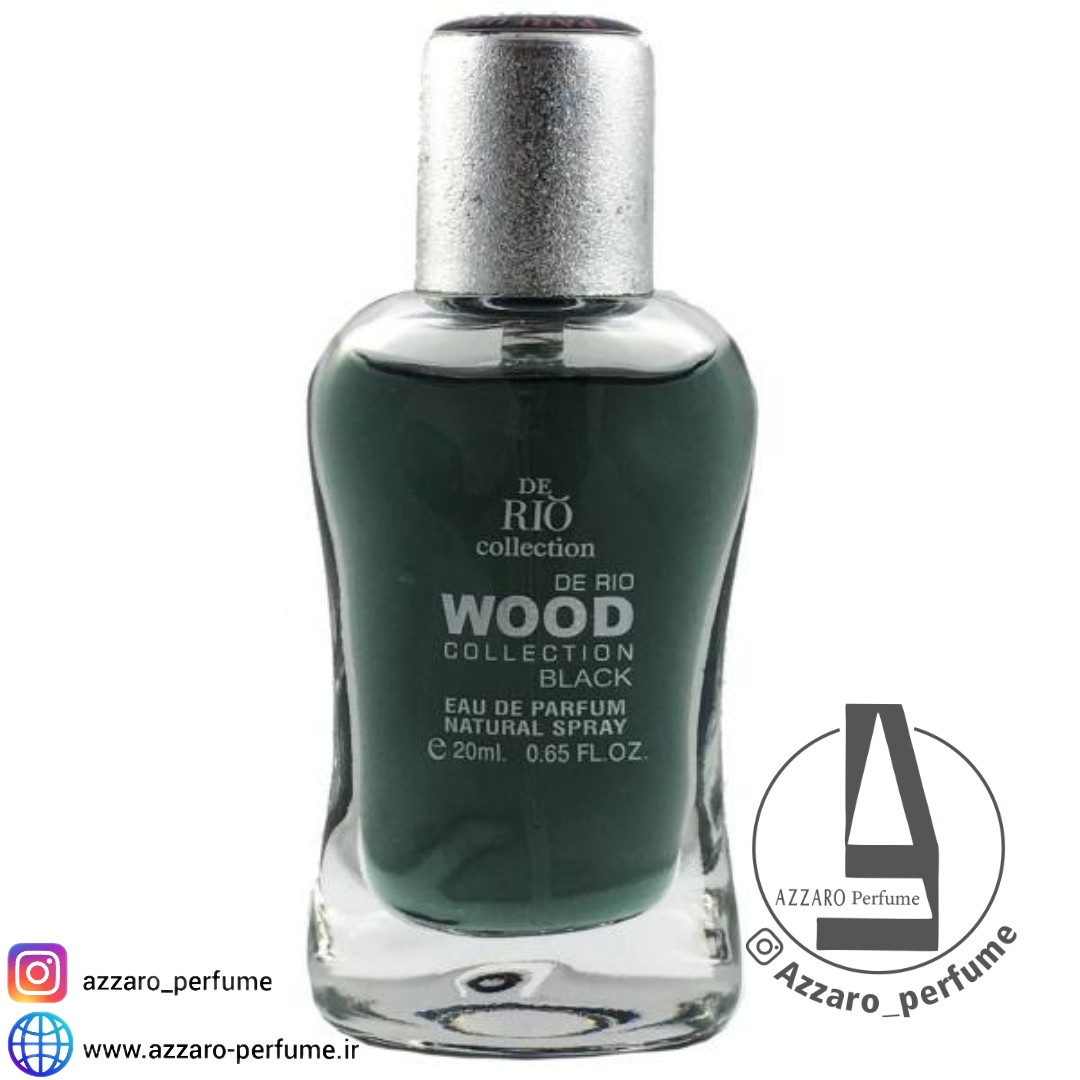 ادکلن مردانه وود wood برند ریو کالکشن حجم 20 میل-فروشگاه اینترنتی آرایشی و بهداشتی آزارو در شیراز