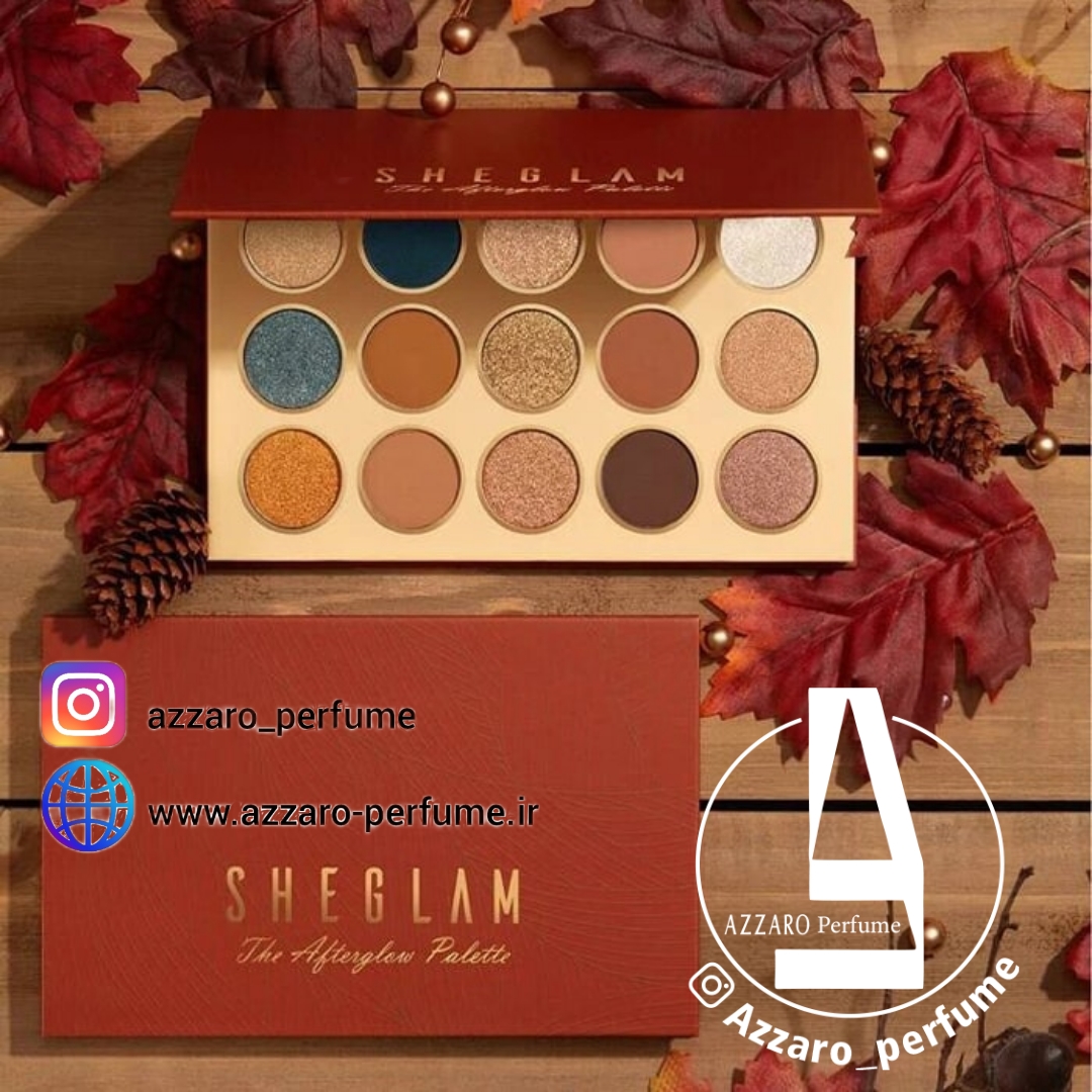 پالت سایه 15 رنگ afterglow palette شیگلم-فروشگاه اینترنتی آرایشی بهداشتی آزارو در شیراز‌