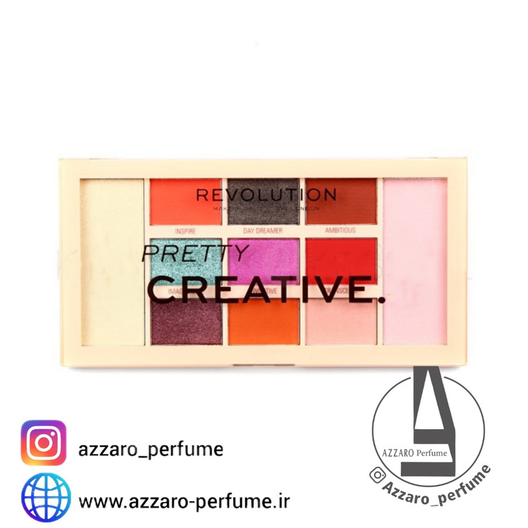 پالت سایه چشم رولوشن پرتی کریتیو-فروشگاه اینترنتی آرایشی بهداشتی آزارو در شیراز