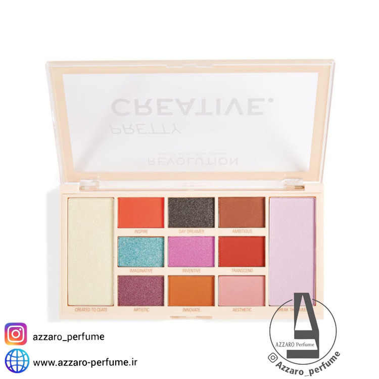 پالت سایه چشم رولوشن پرتی کریتیو-فروشگاه اینترنتی آرایشی بهداشتی آزارو در شیراز