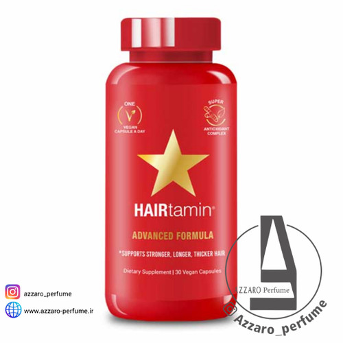 قرص هیرتامین 30 عددی Advanced Formula اورجینال-فروشگاه اینترنتی آرایشی بهداشتی آزارو در شیراز
