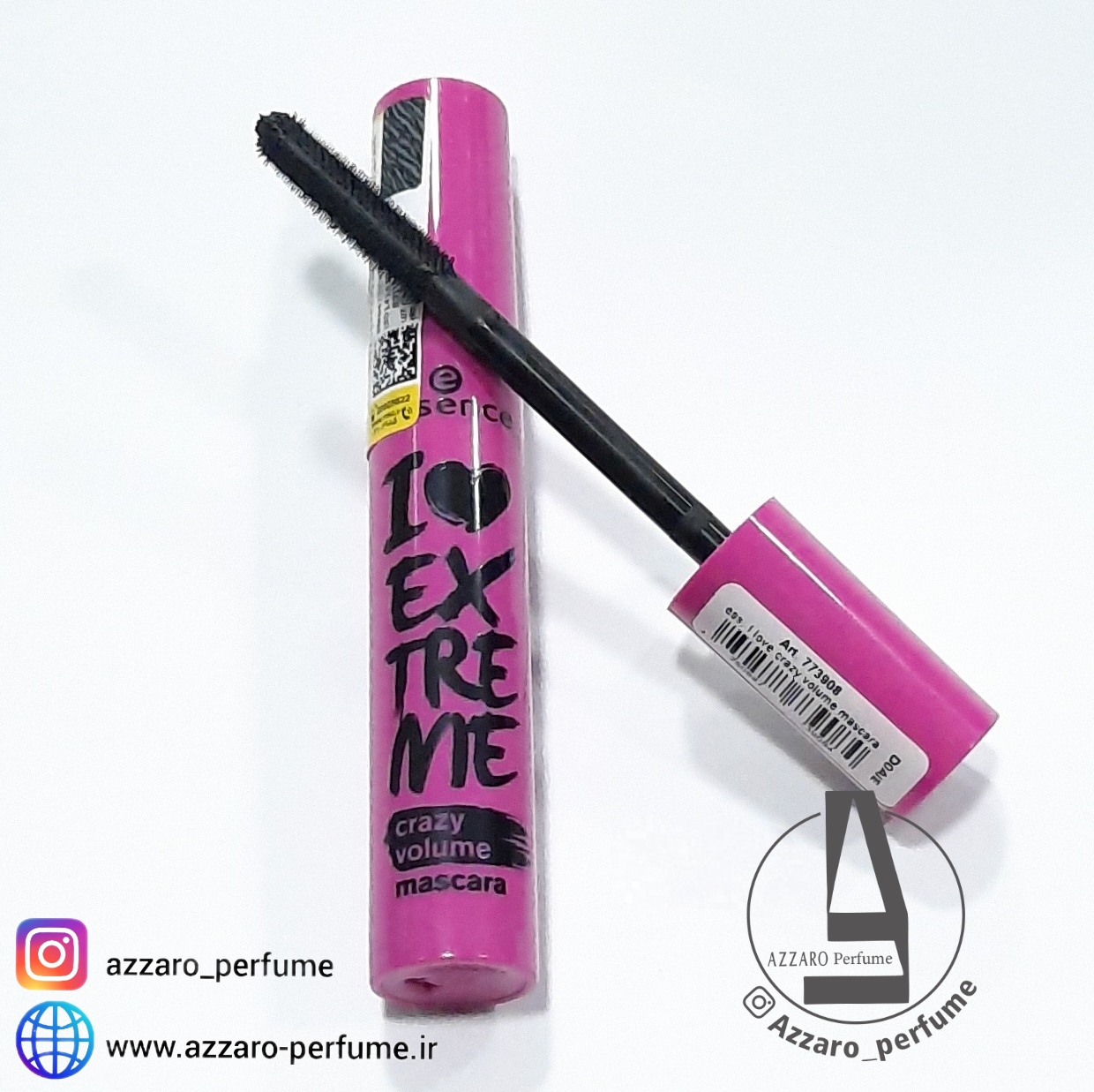 ریمل حجم دهنده و بلند کننده مژه اسنس صورتی-فروشگاه اینترنتی آرایشی بهداشتی آزارو در شیراز