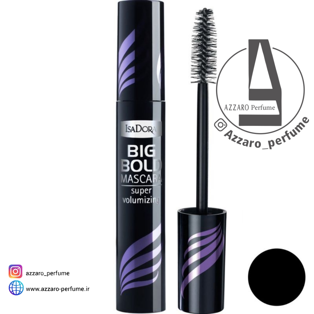 ریمل حجم دهنده ایزادورا بنفش مدل بیگ بلد-فروشگاه اینترنتی آرایشی بهداشتی آزارو 