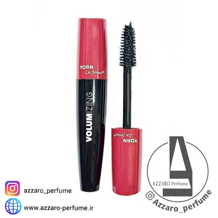 ریمل حجم دهنده یورن مدل ولوم ایزینگ Yorn Volumizing Mascara-فروشگاه اینترنتی آرایشی بهداشتی آزارو 