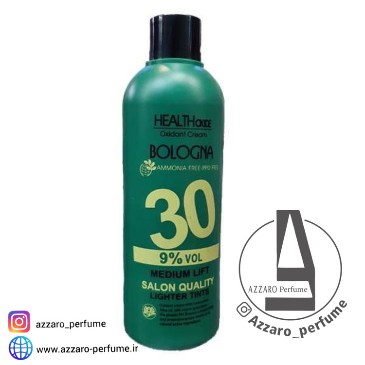 اکسیدان بلونیا مدل بدون آمونیاک کد 30 نه درصدی حجم 1000 میلی لیتر-فروشگاه اینترنتی آرایشی بهداشتی آزارو 