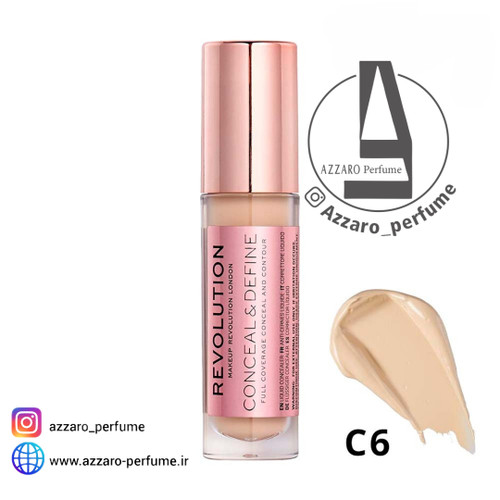 کانسیلر رولوشن مدل CONCEAL & DEFINE شماره C6-فروشگاه اینترنتی آرایشی بهداشتی آزارو 