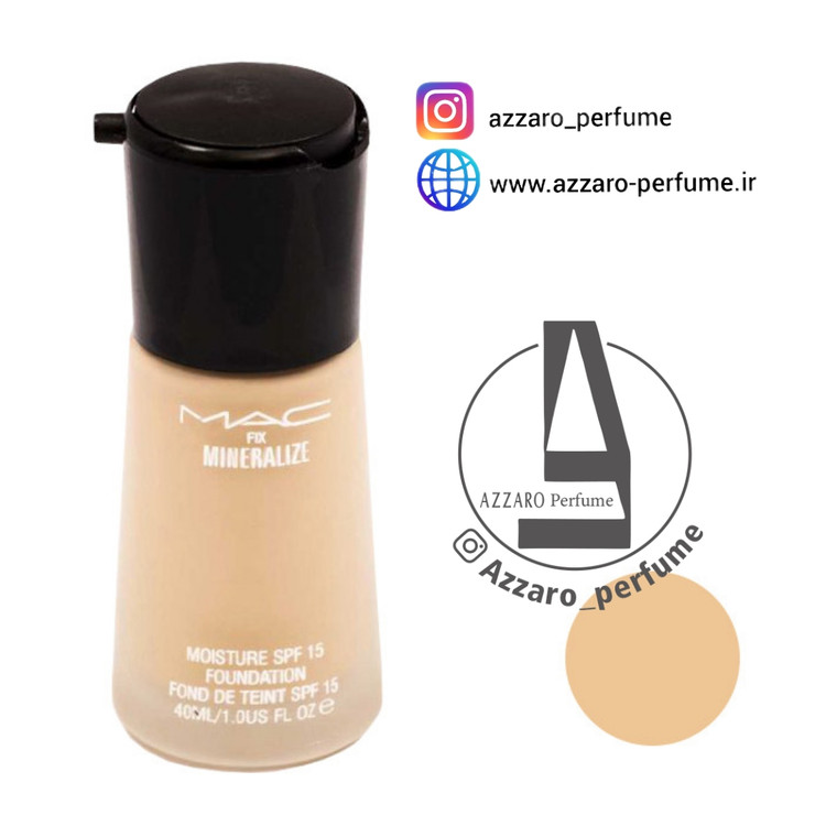 کرم پودر اورجینال مک فیکس مدل MINERALIZE شماره 25 حجم 40 میلی لیتر-فروشگاه اینترنتی آرایشی بهداشتی آزارو
