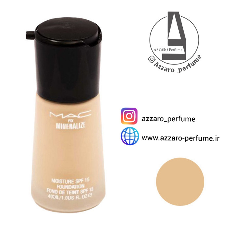 کرم پودر مک فیکس مدل MINERALIZE شماره 35 حجم 40 میلی لیتر-فروشگاه اینترنتی آرایشی بهداشتی آزارو