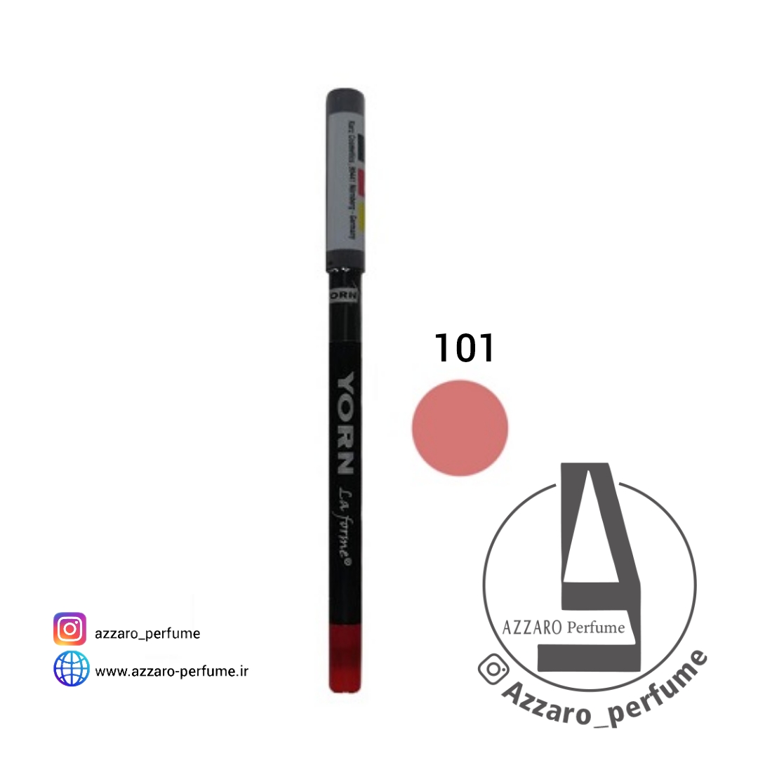 مداد لب یورن مدل Unique Coverage شماره 101_فروشگاه اینترنتی آرایشی بهداشتی آزارو در شیراز