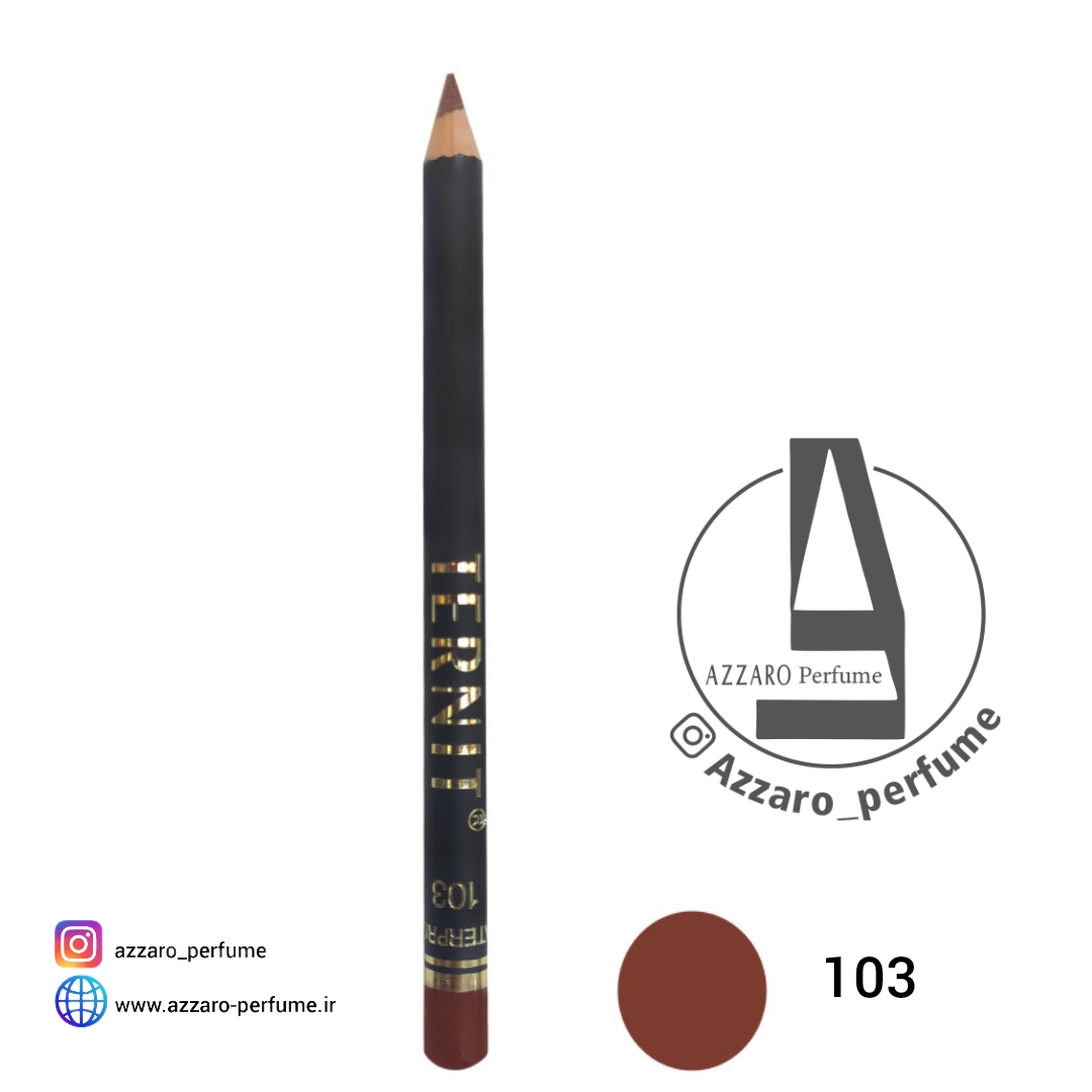 مداد لب ضد آب ترنیت شماره103_فروشگاه اینترنتی آرایشی بهداشتی آزارو در شیراز