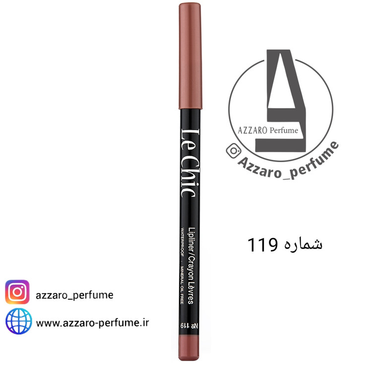 مداد لب چوبی لچیک شماره 119-فروشگاه اینترنتی آرایشی بهداشتی آزارو