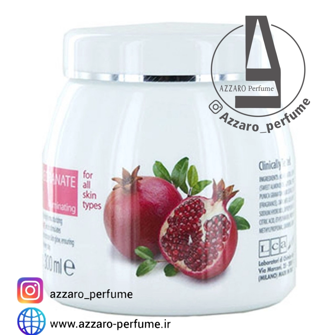 کرم صورت آبرسان و شفاف کننده انار کلیون اصل Cliven Pomegranate حجم 300 میلی لیتر_فروشگاه اینترنتی آرایشی بهداشتی آزارو در شیراز
