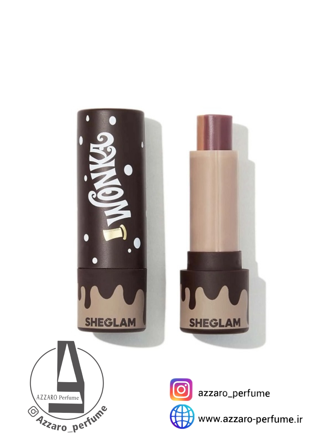 بالم لب WILLY WONKA COCOA YUM LIP BALM شیگلم SHEGLAM_فروشگاه اینترنتی آرایشی بهداشتی آزارو