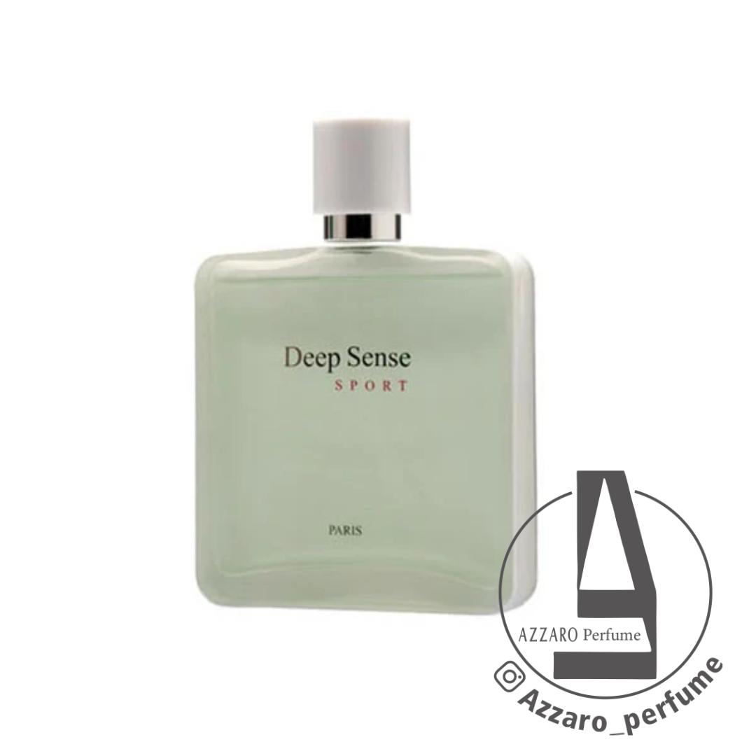 ادکلن مردانه دیپ سنس اسپرت سفید حجم 100 میل-فروشگاه اینترنتی آرایشی بهداشتی آزارو