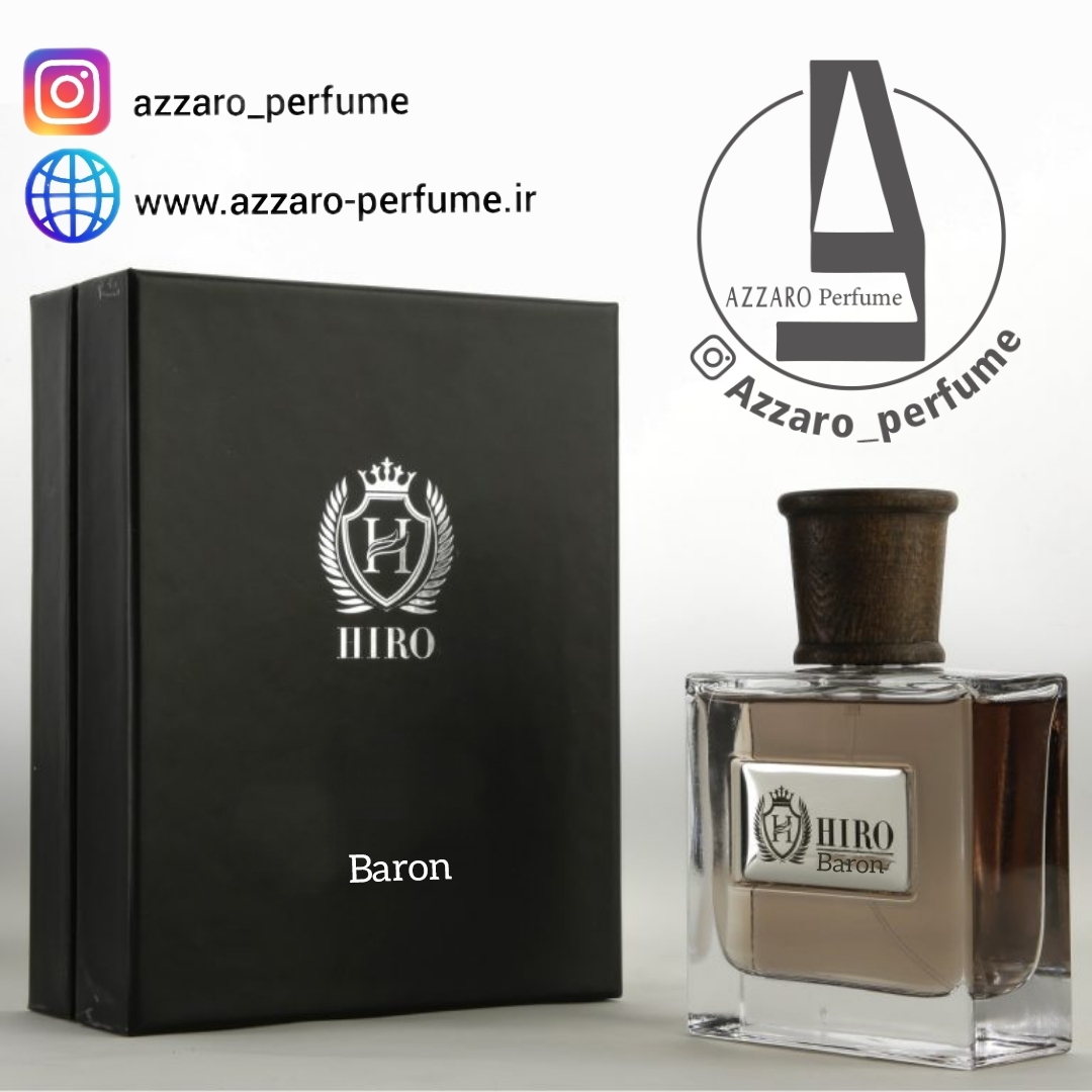ادکلن مردانه Baron بارن از برند هیروو Hiro حجم 100 میل-فروشگاه اینترنتی آرایشی بهداشتی آزارو