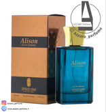 ادکلن مردانه Alison برند اسپید وان Speed One رایحه Versace Eros حجم 100 میل-فروشگاه اینترنتی آرایشی بهداشتی آزارو