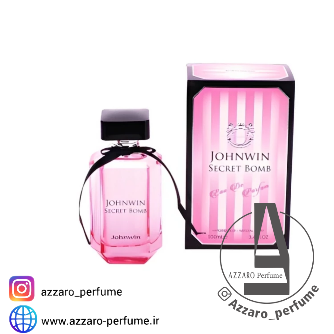 ادکلن زنانه ویکتوریا سکرت بامب شل جانوین،جکوین سکرت بمب (Johnwin Victoria Secret Bombshell) حجم 100 میل-فروشگاه اینترنتی آرایشی بهداشتی آزارو