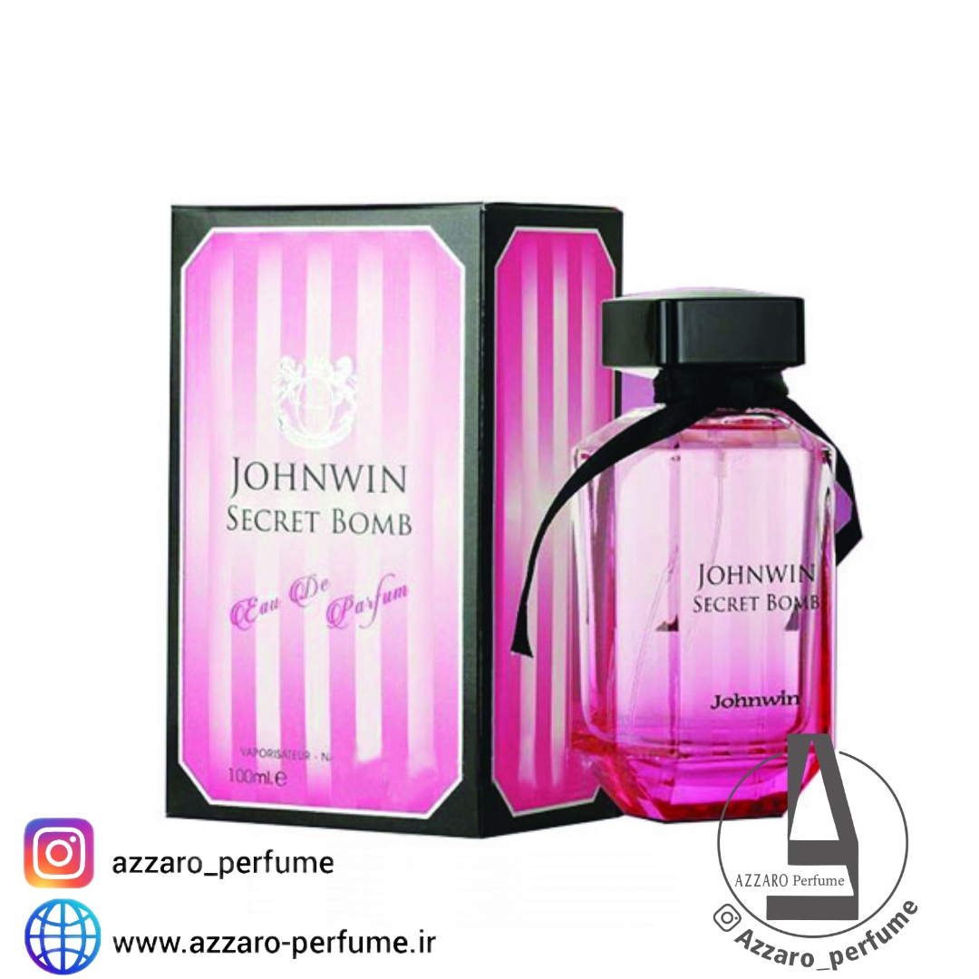 ادکلن زنانه ویکتوریا سکرت بامب شل جانوین،جکوین سکرت بمب (Johnwin Victoria Secret Bombshell) حجم 100 میل-فروشگاه اینترنتی آرایشی بهداشتی آزارو