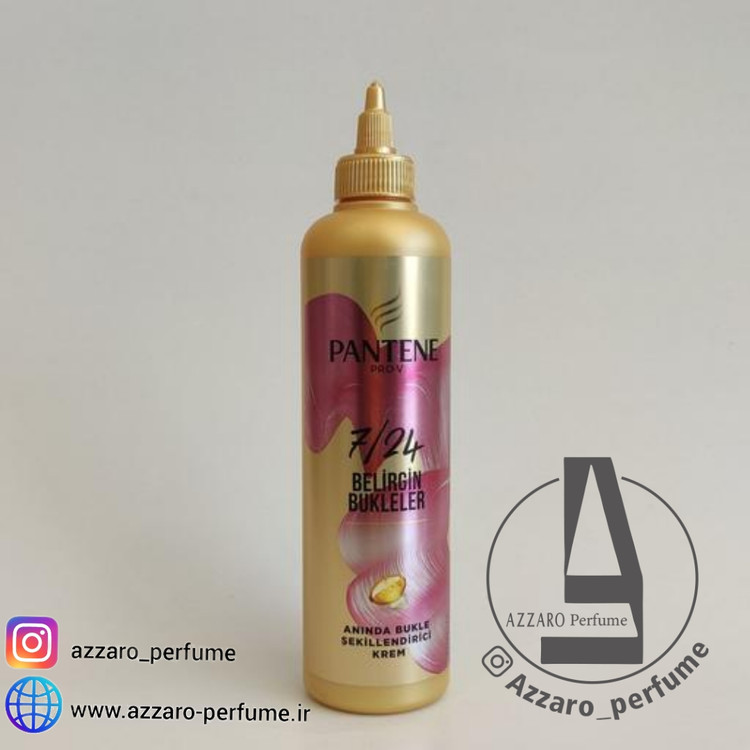 کرم مو آبرسان و حجم دهنده پنتن مخصوص موهای فر حجم 300 میل-فروشگاه اینترنتی آرایشی بهداشتی آزارو 