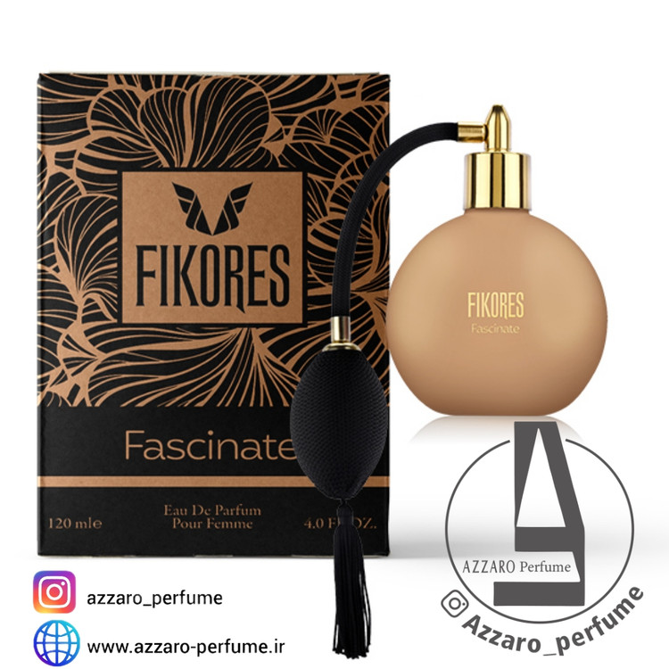 ادکلن زنانه فیکورس فسینیت Fikores Fascinat حجم 120 میل -فروشگاه اینترنتی آرایشی بهداشتی آزارو