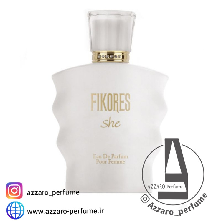 ادکلن زنانه فیکورس FIKORES مدل شی She حجم 100 میل_فروشگاه اینترنتی آرایشی بهداشتی آزارو 
