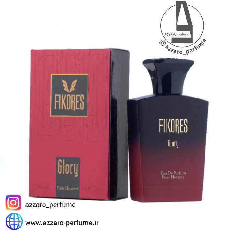 ادکلن مردانه فیکورس مدل گلوری Glory حجم 100 میل-فروشگاه اینترنتی آرایشی بهداشتی آزارو