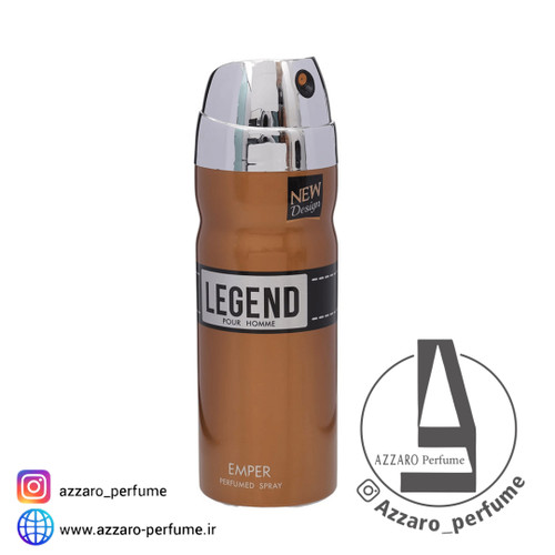اسپری امپر مدل لجند مردانه اورجینال حجم 200 میل_فروشگاه اینترنتی آرایشی بهداشتی آزارو در شیراز