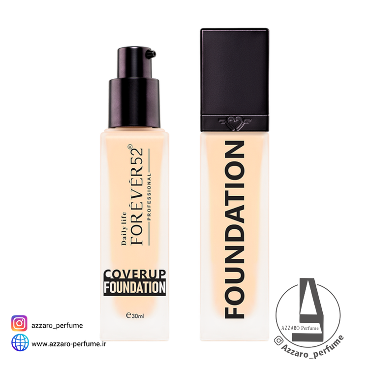 کرم پودر فول کاور فور اور Forever52 Biscuit Fcu 20.2 حجم 30 میل -فروشگاه اینترنتی آرایشی بهداشتی آزارو