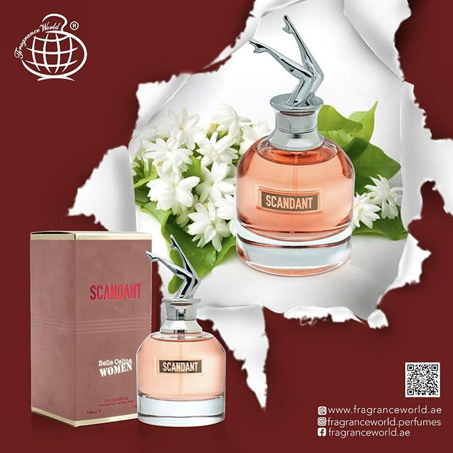 ادکلن زنانه ژان پل گوتیه اسکندل فراگرنس ورد (Fragrance World Jean Paul Gaultier Scandal) حجم 100 میل -فروشگاه اینترنتی آرایشی بهداشتی آزارو