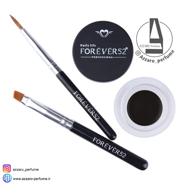خط چشم مشکی ژله ای فور اور 52 forever -فروشگاه اینترنتی آرایشی بهداشتی آزارو
