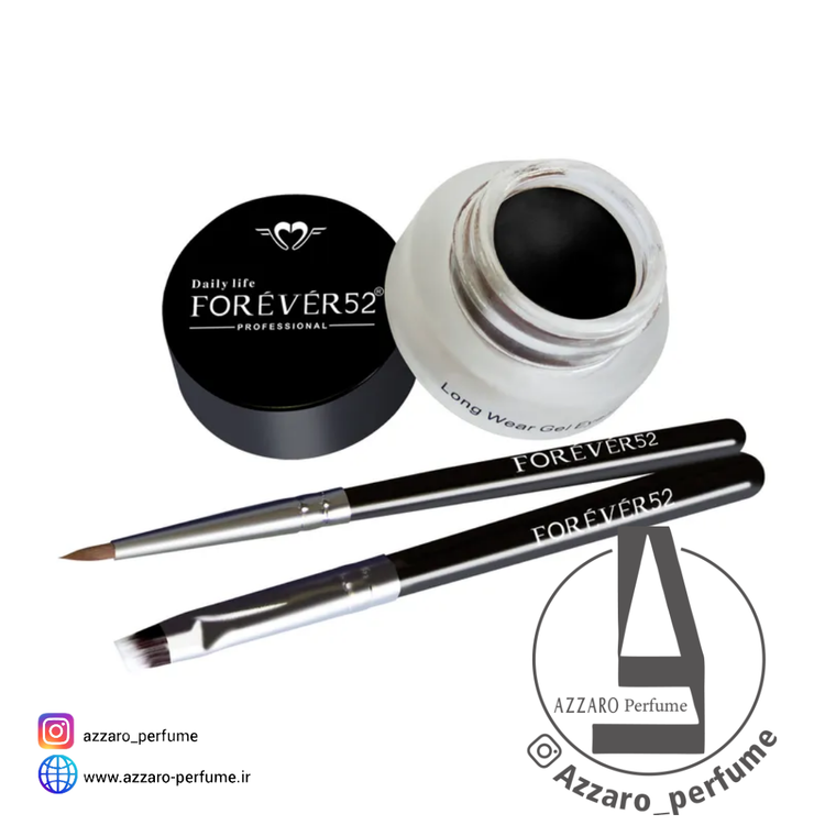 خط چشم مشکی ژله ای فور اور 52 forever -فروشگاه اینترنتی آرایشی بهداشتی آزارو