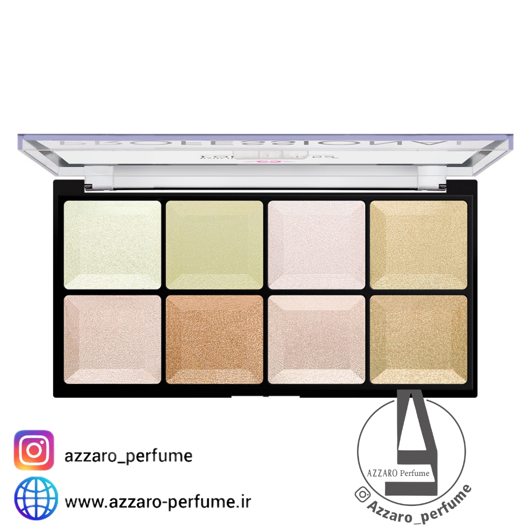 پالت هایلایتر 8 رنگ فور اور 52 forever -فروشگاه اینترنتی آرایشی بهداشتی آزارو