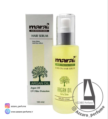 سرم مو مارال مدل روغن آرگان حجم 100 میلی لیتر -فروشگاه اینترنتی آرایشی بهداشتی آزارو