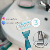 خودتراش 3 تیغ ژیلت مدل Venus به همراه تیغ یدک (اورجینال) -فروشگاه اینترنتی آرایشی بهداشتی آزارو