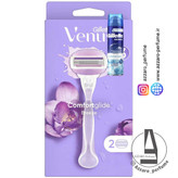 خودتراش 3 تیغه همراه با 2 سری Comfortglide ونوس ژیلت (اورجینال) -فروشگاه اینترنتی آرایشی بهداشتی آزارو