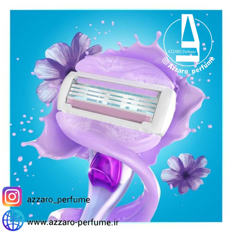 خودتراش 3 تیغه همراه با 2 سری Comfortglide ونوس ژیلت (اورجینال) -فروشگاه اینترنتی آرایشی بهداشتی آزارو