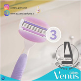 خودتراش 3 تیغه همراه با 2 سری Comfortglide ونوس ژیلت (اورجینال) -فروشگاه اینترنتی آرایشی بهداشتی آزارو