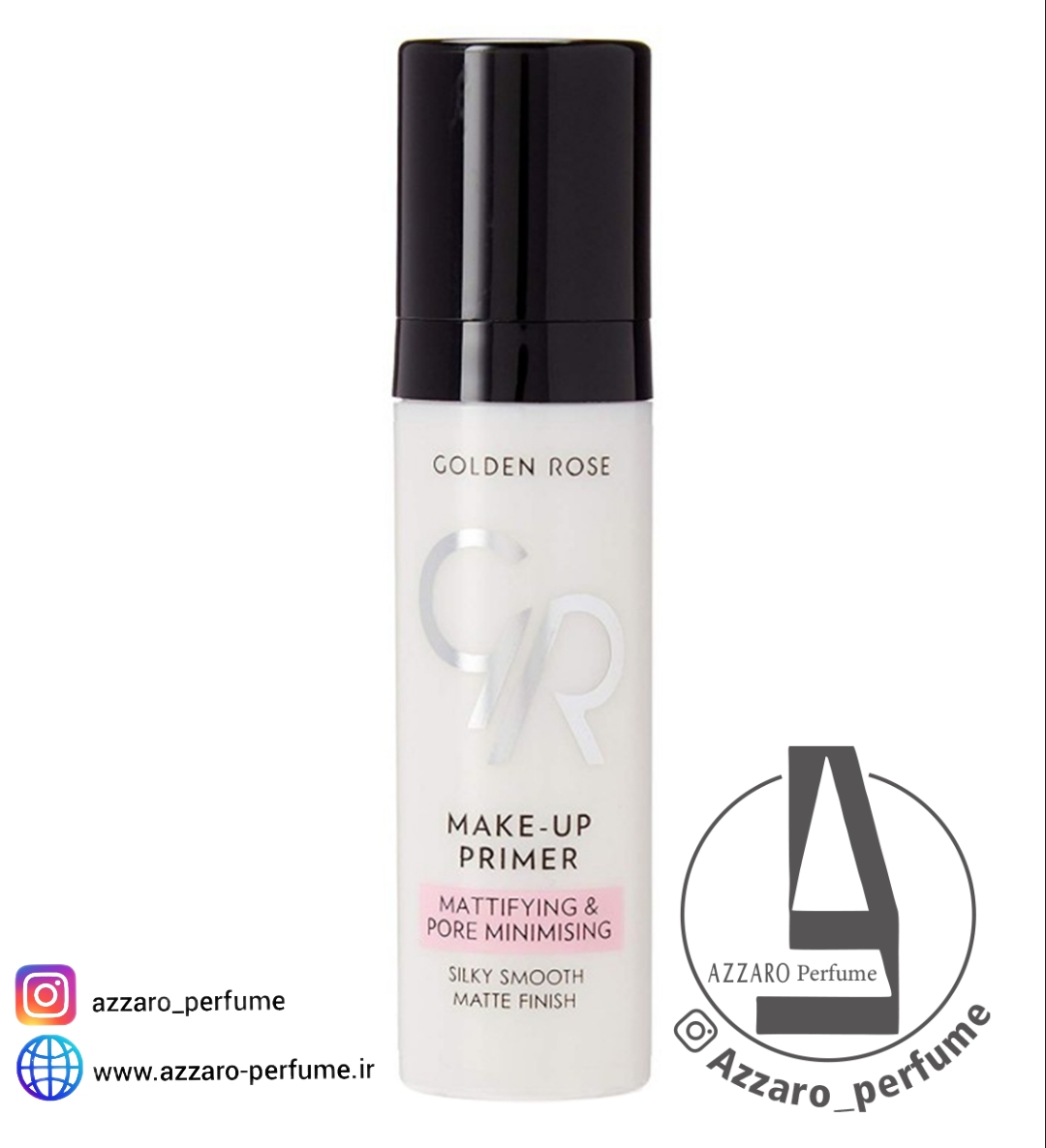 پرایمر آرایش مات کننده گلدن رز -فروشگاه اینترنتی آرایشی بهداشتی آزارو