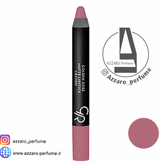 رژ لب مدادی مات گلدن رز کرایون Golden Rose Crayon شماره 10 قرمز براندی -فروشگاه اینترنتی آرایشی بهداشتی آزارو